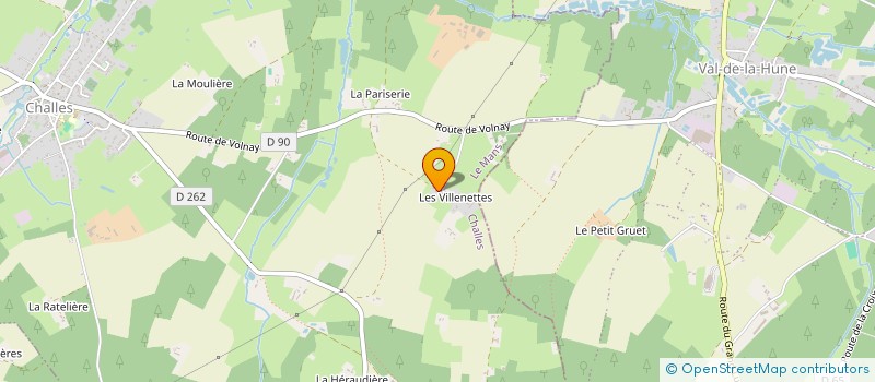 localisation de l'entreprise LP IMMO 72  CHALLES