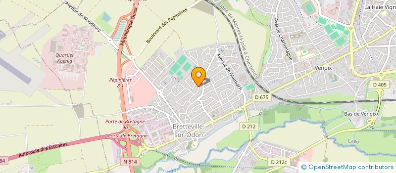 localisation de l'entreprise LP IMMO  BRETTEVILLE-SUR-ODON