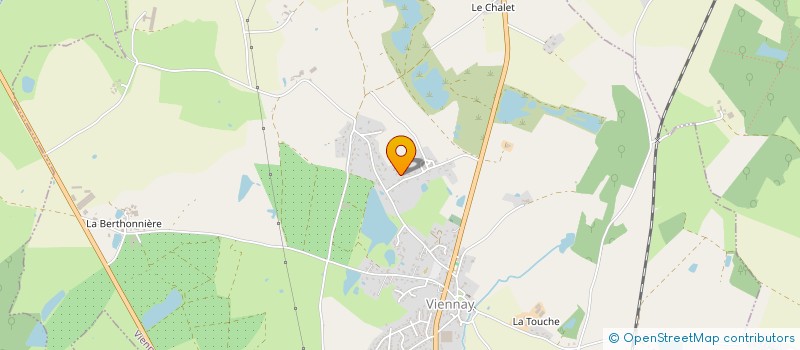 localisation de l'entreprise LP IMMO  VIENNAY