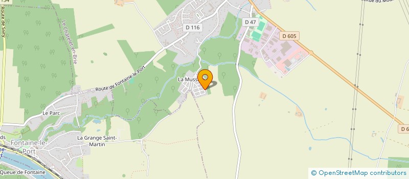 localisation de l'entreprise LP IMMO  LE CHATELET-EN-BRIE