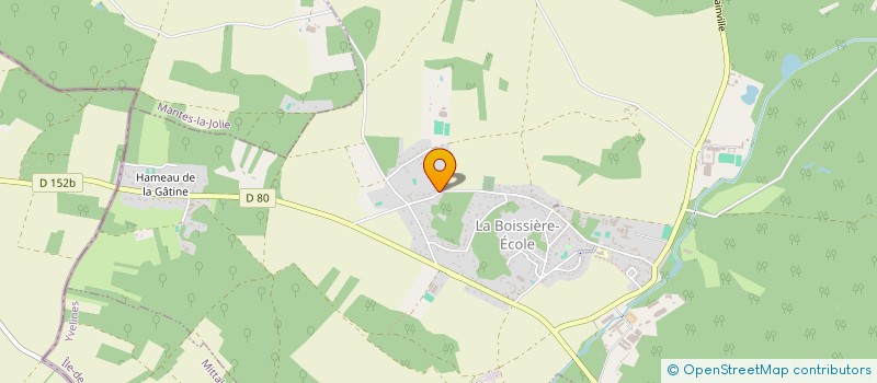 localisation de l'entreprise LP IMMO  LA BOISSIERE-ECOLE