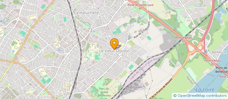 localisation de l'entreprise LP IMMOBILIER  CARQUEFOU