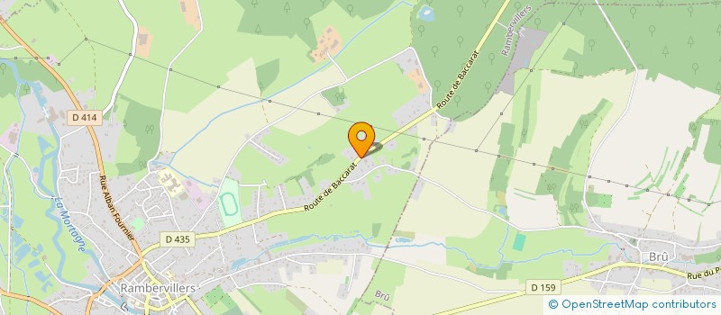 localisation de l'entreprise LP IMMOBILIER  RAMBERVILLERS
