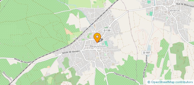 localisation de l'entreprise LP IMMOBILIER  BEAUVOISIN