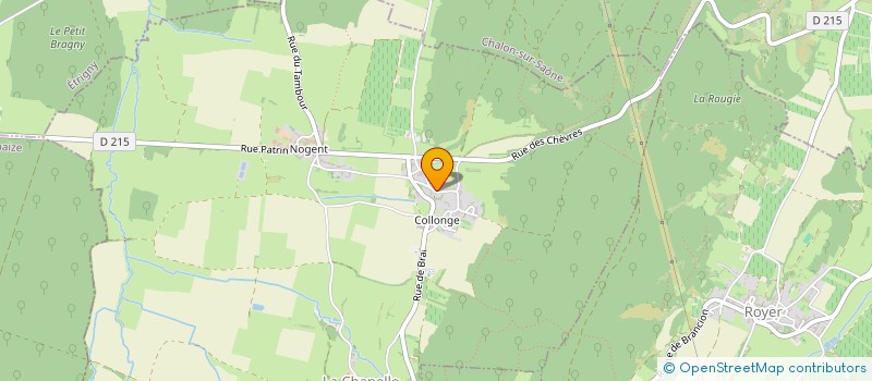 localisation de l'entreprise LP INGENEERING  LA CHAPELLE-SOUS-BRANCION