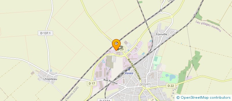 localisation de l'entreprise LP INVEST à LES VILLAGES VOVEENS