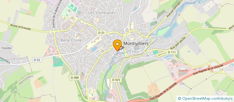 localisation de l'entreprise LP INVEST  MONTIVILLIERS