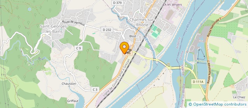 localisation de l'entreprise LP INVEST  SAINT-GEORGES-LES-BAINS