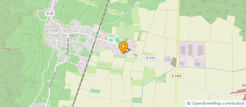 localisation de l'entreprise LP INVESTISSEMENTS  DAMBACH-LA-VILLE