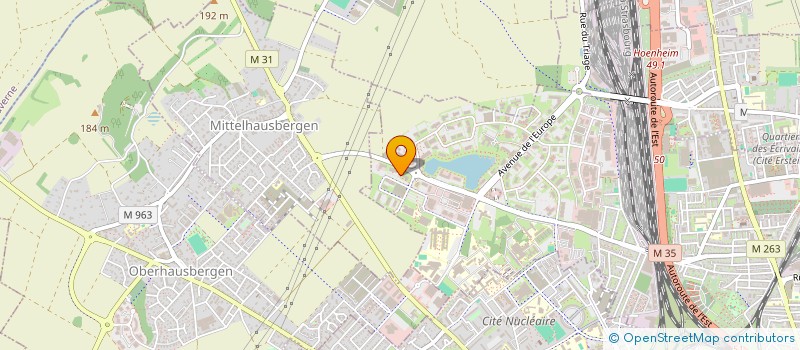 localisation de l'entreprise LP LORRAINE  SCHILTIGHEIM