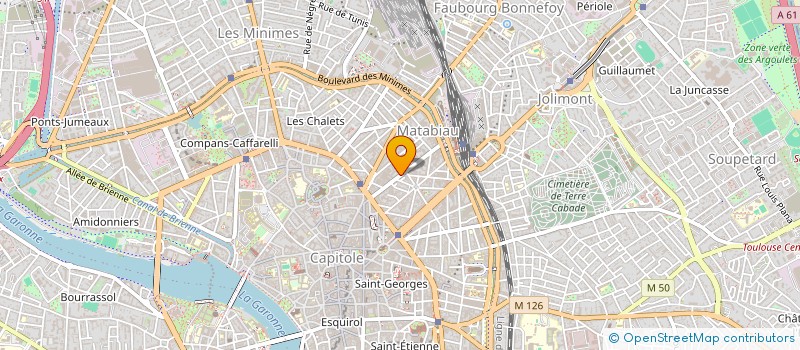 localisation de l'entreprise LP OCCITANIE  TOULOUSE