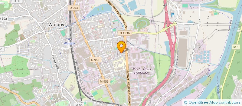 localisation de l'entreprise LP PIERRON CONSULTANT  METZ