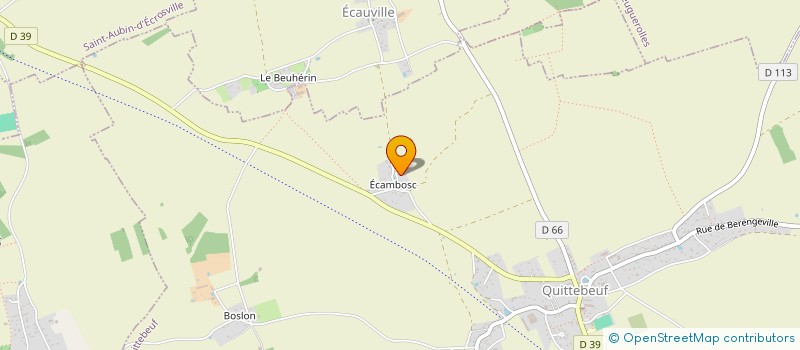 localisation de l'entreprise LP POSE  QUITTEBEUF