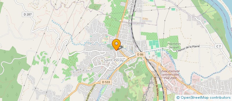 localisation de l'entreprise LP PRO à SAINT-PERAY