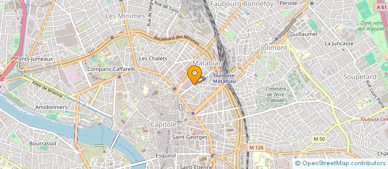 localisation de l'entreprise LP PROMOTION 1027 à TOULOUSE