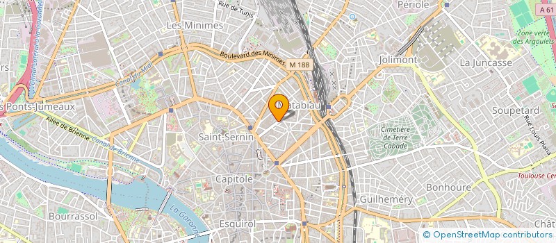 localisation de l'entreprise LP PROMOTION ATRIANA à TOULOUSE