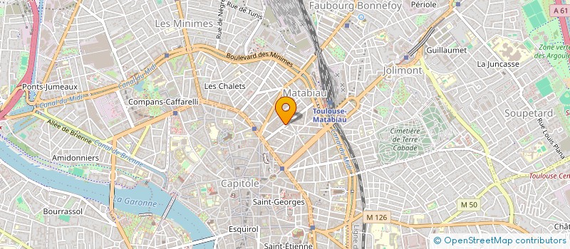 localisation de l'entreprise LP PROMOTION BRUMES à TOULOUSE