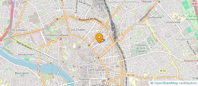 localisation de l'entreprise LP PROMOTION CANARI à TOULOUSE