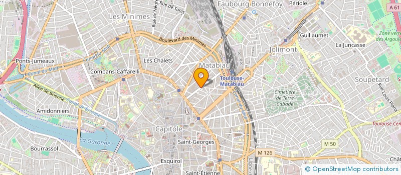 localisation de l'entreprise LP PROMOTION CARMIN à TOULOUSE