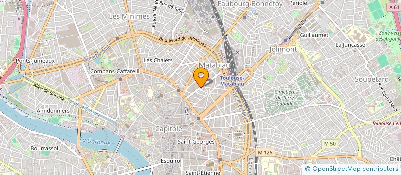 localisation de l'entreprise LP PROMOTION CLARA à TOULOUSE