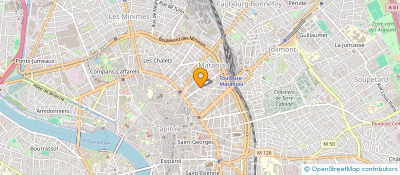 localisation de l'entreprise LP PROMOTION CREBADIN à TOULOUSE