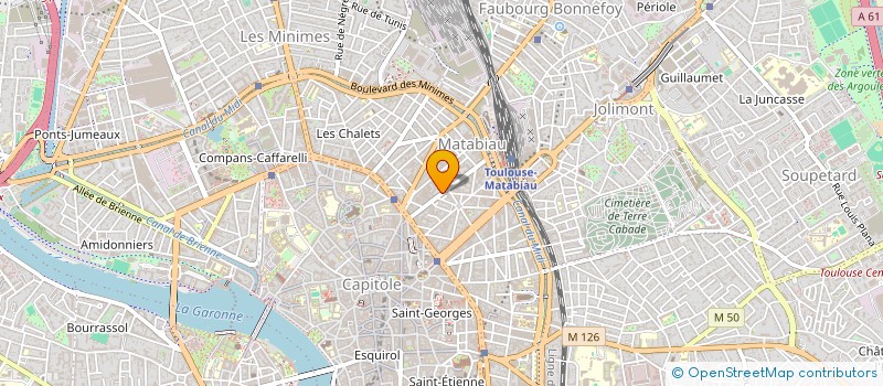 localisation de l'entreprise LP PROMOTION ELYSSIA à TOULOUSE