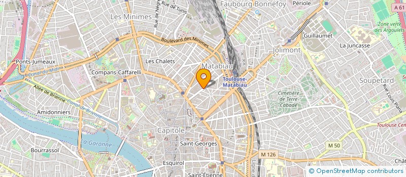 localisation de l'entreprise LP PROMOTION I-ART à TOULOUSE
