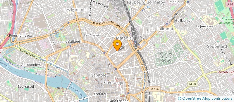 localisation de l'entreprise LP PROMOTION L'ETINCELLE  TOULOUSE