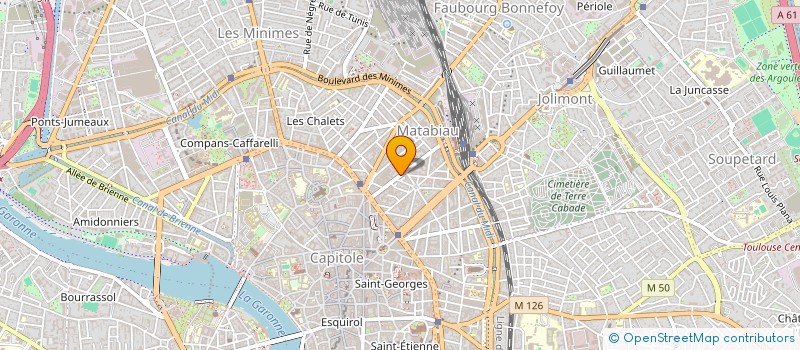 localisation de l'entreprise LP PROMOTION LILAS  TOULOUSE