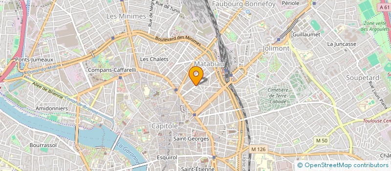 localisation de l'entreprise LP PROMOTION LITTORAL à TOULOUSE