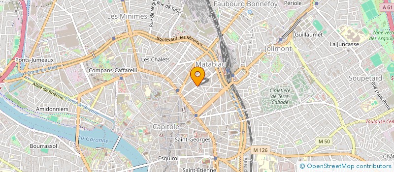 localisation de l'entreprise LP PROMOTION ONDINES à TOULOUSE