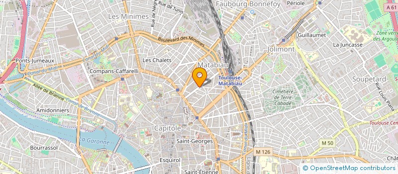localisation de l'entreprise LP PROMOTION ORPHEE à TOULOUSE