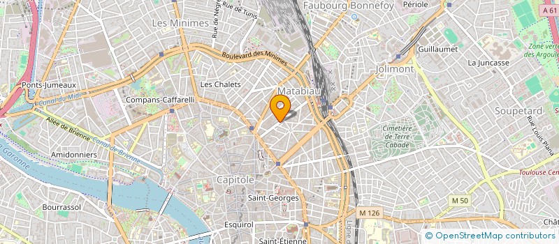 localisation de l'entreprise LP PROMOTION RACINE2 à TOULOUSE