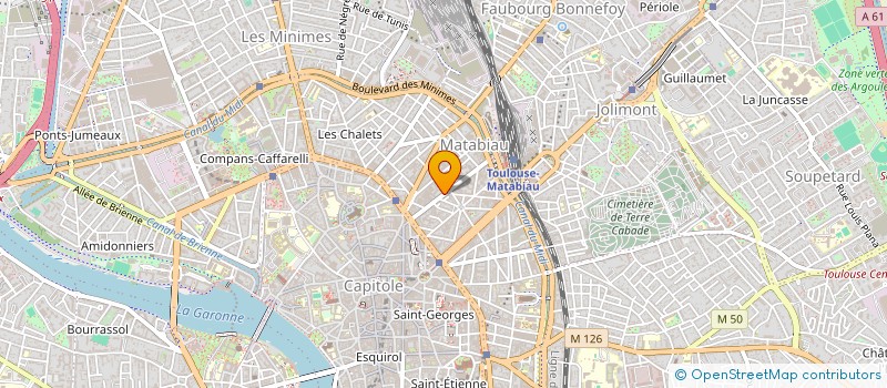 localisation de l'entreprise LP PROMOTION RESIDENCE ROCA à TOULOUSE