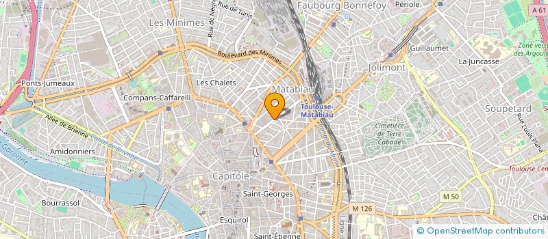 localisation de l'entreprise LP PROMOTION SAVARA  TOULOUSE