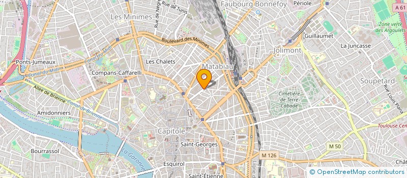 localisation de l'entreprise LP PROMOTION SER SAINT JORY à TOULOUSE