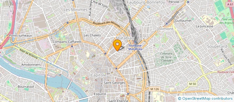 localisation de l'entreprise LP PROMOTION VIRTUOSE à TOULOUSE