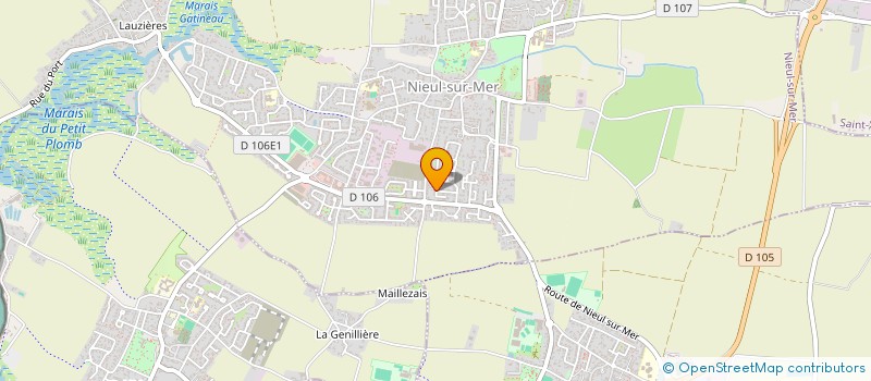 localisation de l'entreprise LP REALTY  NIEUL-SUR-MER