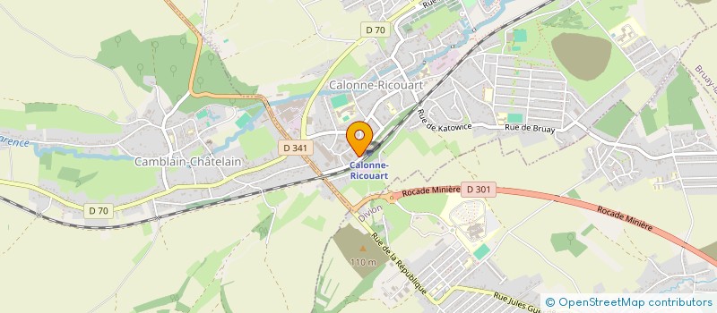 localisation de l'entreprise LP RENTAL  CAMBLAIN-CHATELAIN