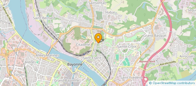 localisation de l'entreprise LP REPARE à BAYONNE