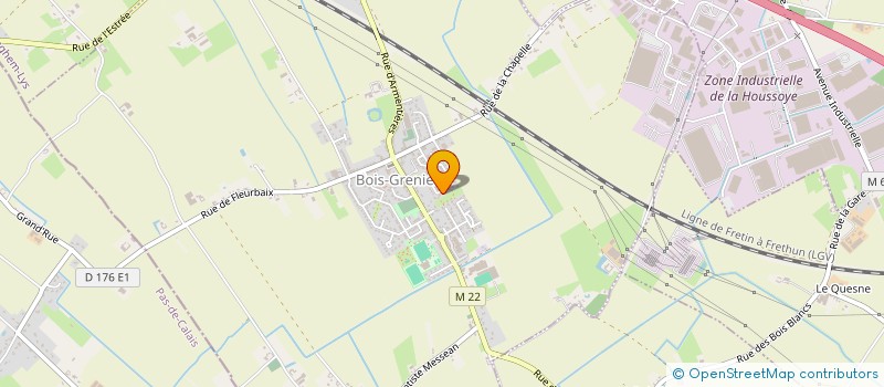 localisation de l'entreprise LP SAFETY SAFE à BOIS-GRENIER