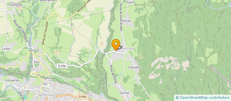 localisation de l'entreprise LP SECURITE  ARVIERE-EN-VALROMEY