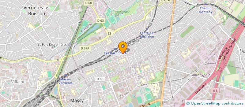 localisation de l'entreprise LP SERVICE  ANTONY