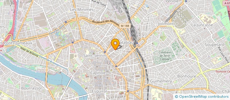 localisation de l'entreprise LP SERVICES à TOULOUSE