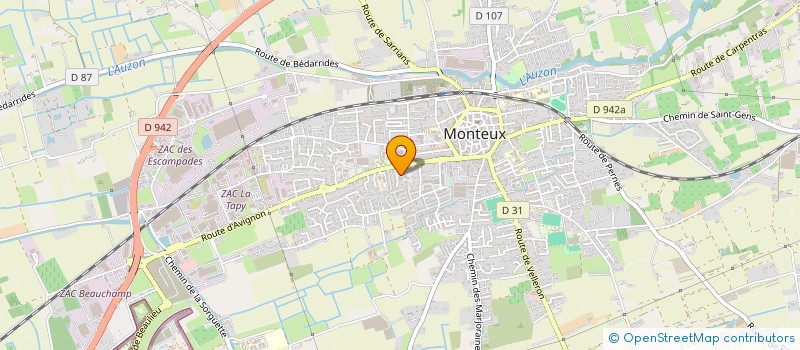 localisation de l'entreprise LP SERVICES 84 à BEDARRIDES