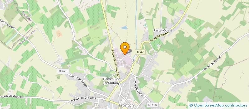 localisation de l'entreprise LP SMART LOGISTICS à FRONTON