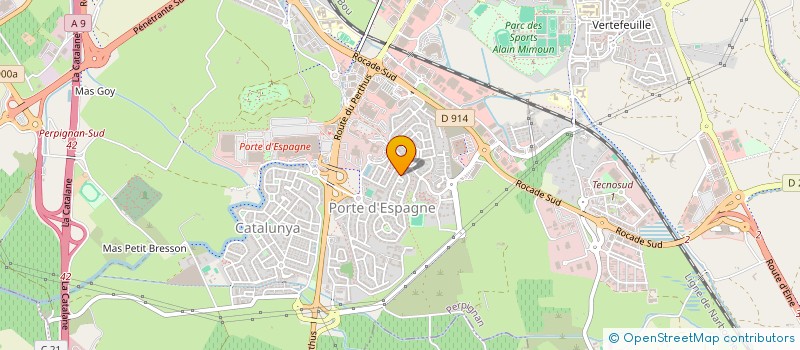 localisation de l'entreprise LP SOIXANTESIX à PERPIGNAN