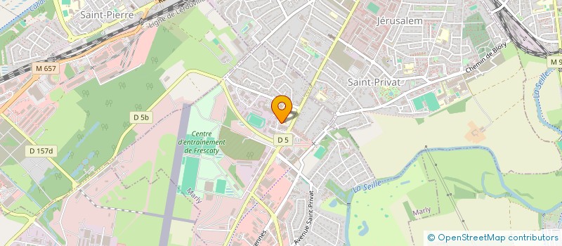 localisation de l'entreprise LP TECH  MARLY