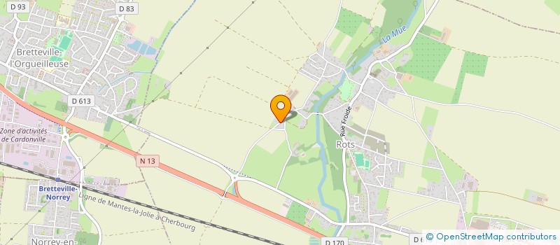 localisation de l'entreprise LP-TP  ROTS