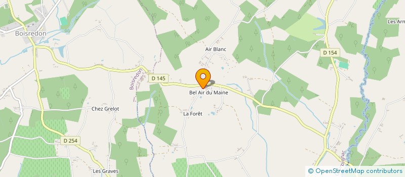 localisation de l'entreprise LP TRAVAUX à COURPIGNAC